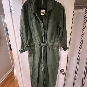 Free people Quinn Construction Coveralls